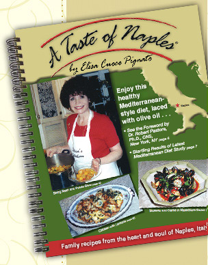 Order A Taste of Naples Cookbook Italian Cooking Recipes Cookbook